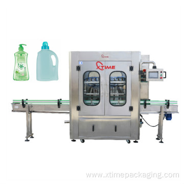 shampoo filling machines with position tracking system
